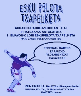emayon/k lori I. esku pelota txapelketa